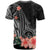 Palau T-Shirt - Polynesian Hibiscus Pattern Style