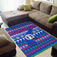 Northern Mariana Islands Christmas Area Rug - Ugly Christmas - LT12 - Polynesian Pride