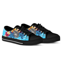 American Samoa Low Top Shoes - Tropical Style - Polynesian Pride