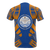 Marshall Islands T Shirt Marshall Islands Seal Polynesian Tattoo Blue Style - Polynesian Pride