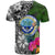 Federated States of Micronesia T Shirt Turtle Plumeria Banana Leaf - Polynesian Pride