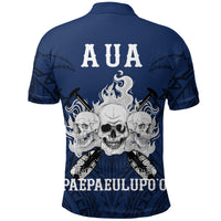 American Samoa Polo Shirt Aua Paepaeulupoo Pride LT12 - Polynesian Pride