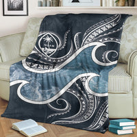 Guam Polynesian Premium Blanket - Ocean Style - Polynesian Pride