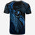 Yap Polynesian Custom T Shirt Legend Blue Version - Polynesian Pride