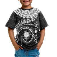 Marshall Islands Polynesian Custom T Shirt Marshall Islands Waves (White) - Polynesian Pride