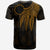 Cook Islands T Shirt Polynesian Wings (Golden) - Polynesian Pride