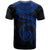 New Caledonia Polynesian Custom T Shirt New Caledonia Waves (Blue) - Polynesian Pride