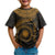 Marshall Islands Polynesian Custom T Shirt Marshall Islands Waves (Golden) - Polynesian Pride