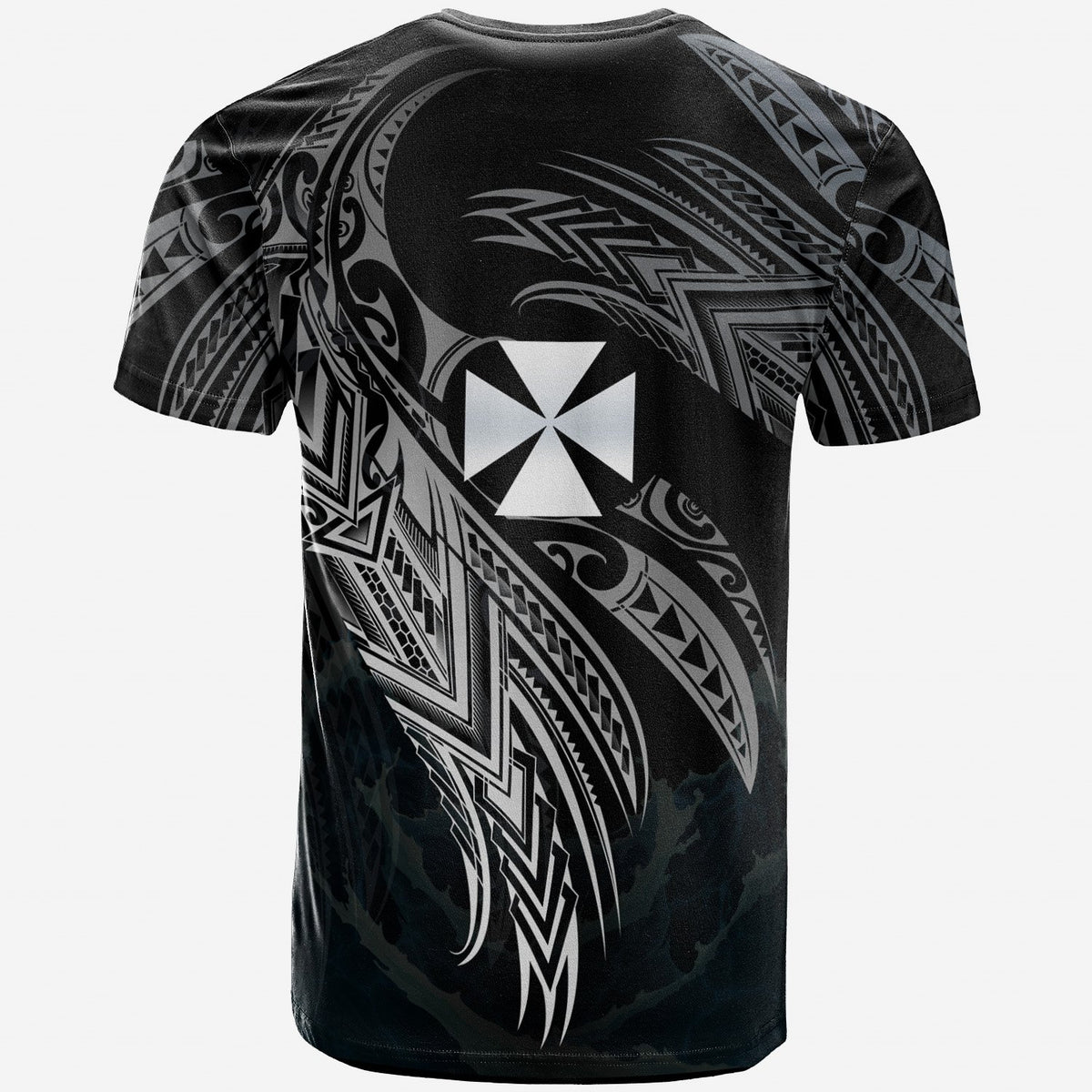 Wallis and Futuna Polynesian Custom T Shirt Wallis and Futuna Legend White Version - Polynesian Pride