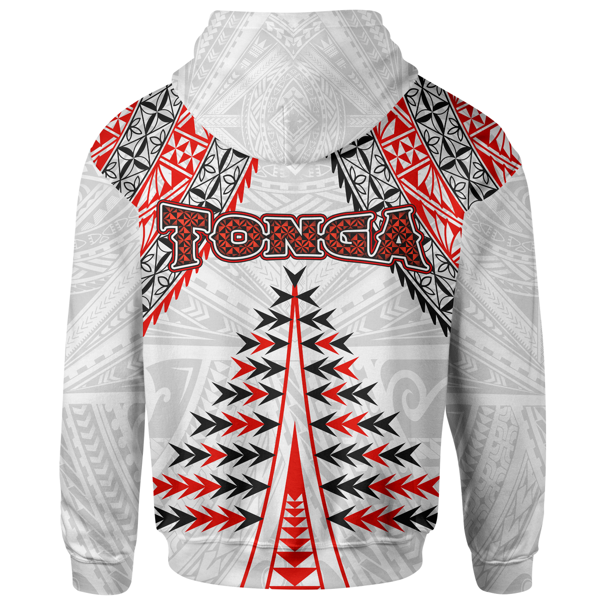 Tonga Hoodie Polynesian Peak - Polynesian Pride