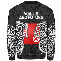 Wallis and Futuna Polynesian Sweater - Spirit Style White - Polynesian Pride
