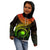 Marshall Islands Polynesian Zip up Hoodie Marshall Islands Waves (Reggae) - Polynesian Pride