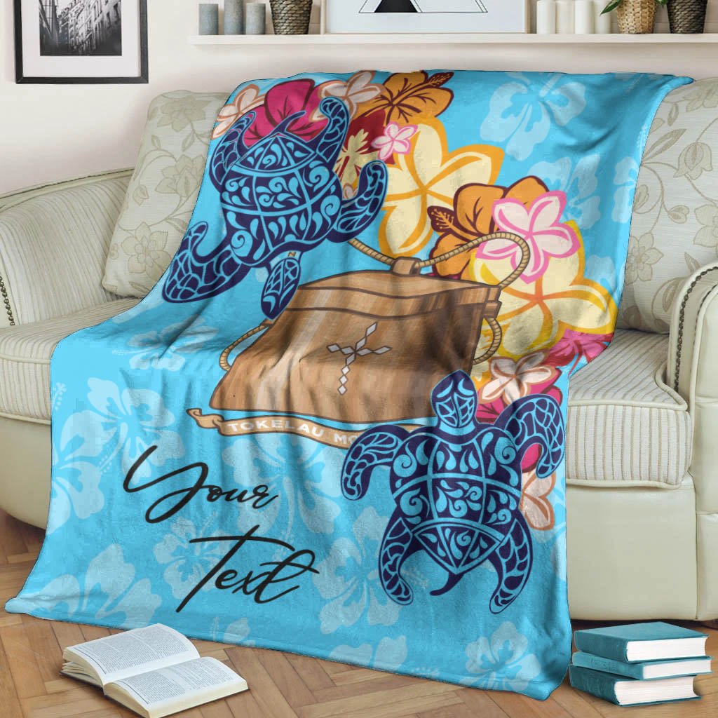 Tokelau Custom Personalised Premium Blanket - Tropical Style - Polynesian Pride