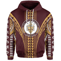 Hawaii Hoodie James B. Castle High Zip Hoodie - Polynesian Pride
