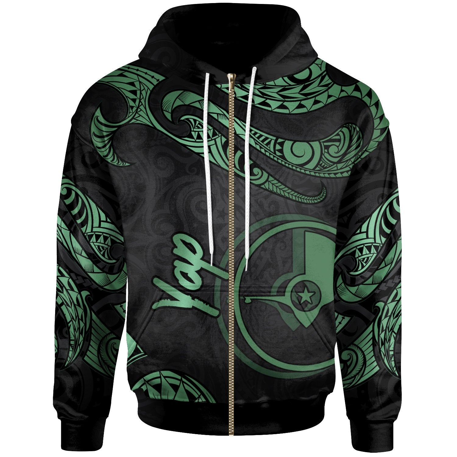 yap-micronesia-zip-hoodie-poly-tattoo-green-version