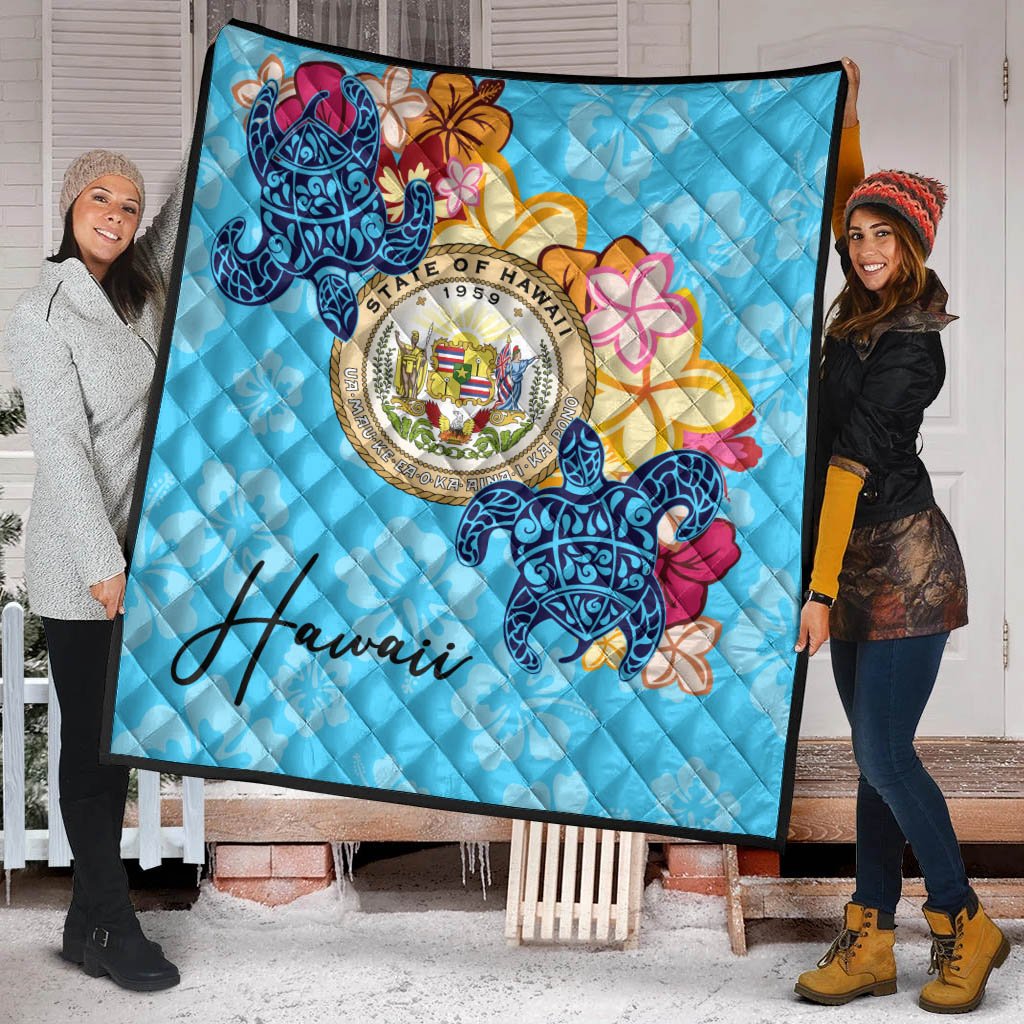 Hawaii Premium Quilt - Tropical Style - Polynesian Pride