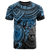 Federated States of Micronesia T Shirt F S M Seal Blue Turtle Hibiscus Unisex Blue - Polynesian Pride