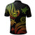 Northern Mariana Islands Custom Polo Shirt Polynesian Turtle With Pattern Reggae - Polynesian Pride