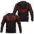 Hawaii Polynesian Hoodie Red The Face Style Unisex Red - Polynesian Pride