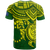 Cook Islands Polynesian T Shirt Cook Islands Flag Turtle Hibiscus - Polynesian Pride