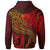 FSM Hoodie Red Shark Polynesian Tattoo - Polynesian Pride