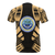 Federated States of Micronesia T Shirt F S M Seal Polynesian Tattoo Gold Style - Polynesian Pride