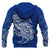 Samoa Rugby Hoodie Samoa Coat of Arms Polynesian Tattoo Style - Polynesian Pride