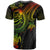 Yap Custom T Shirt Reggae Turtle - Polynesian Pride