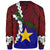 Papua New Guinea Milne Bay Province Polynesian Custom Personalised Sweater - Tribal Wave Tattoo - Polynesian Pride