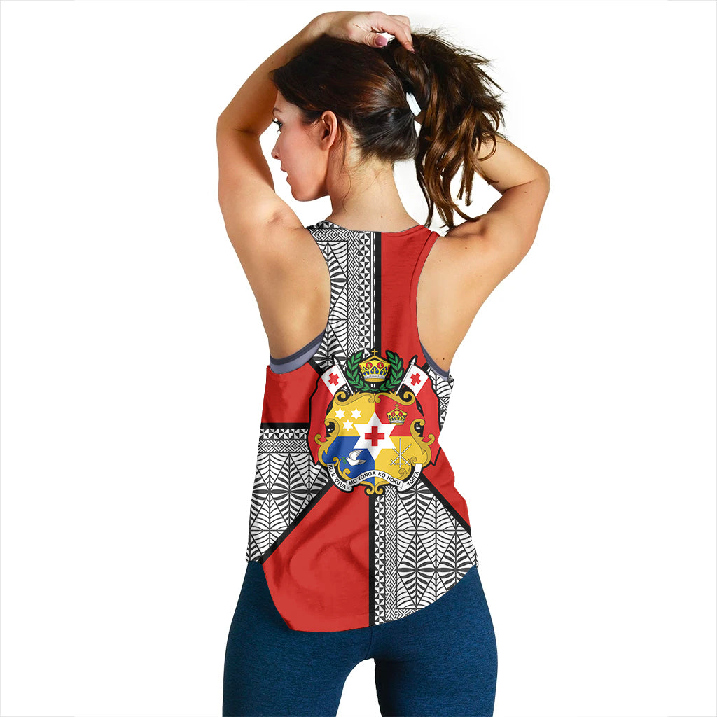 Mate Ma'a Tonga - Women's Tank Tongan Patterns - LT20 - Polynesian Pride