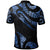 Palau Polo Shirt Polynesian Tattoo Blue Version - Polynesian Pride