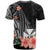 Wallis and Futuna Personalised Custom T-Shirt - Polynesian Hibiscus Pattern Style