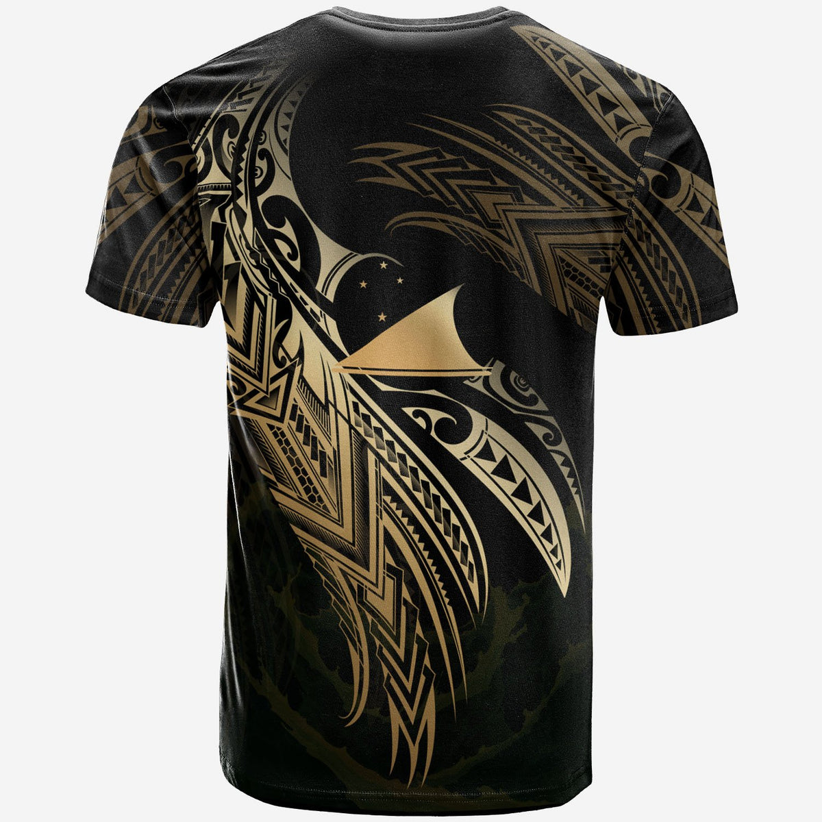 Tokelau Polynesian T Shirt Tokelau Legend Gold Version - Polynesian Pride