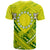 Cook Islands Polynesian T Shirt Cook Islands Flag Camisole Hibiscus Style - Polynesian Pride