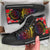 Palau High Top Shoes - Tropical Hippie Style - Polynesian Pride