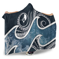 Yap Islands Polynesian Hooded Blanket - Ocean Style - Polynesian Pride