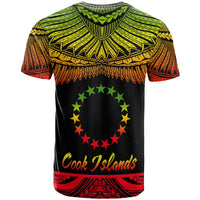 Cook Islands Polynesian T Shirt Cook Islands Pride Reggae Version - Polynesian Pride
