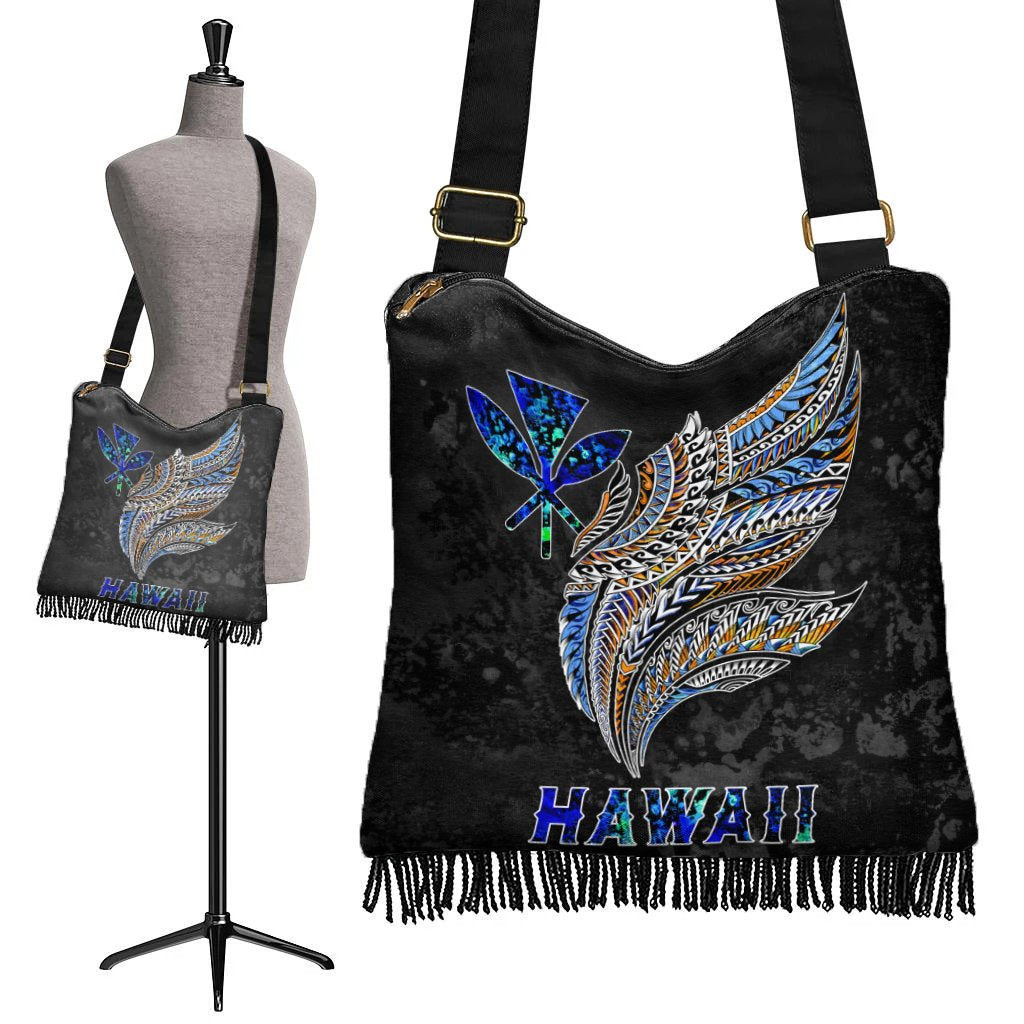 Polynesian Hawaii Boho Handbag - Polynesian Wings - Polynesian Pride