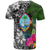 Guam T Shirt Turtle Plumeria Banana Leaf - Polynesian Pride