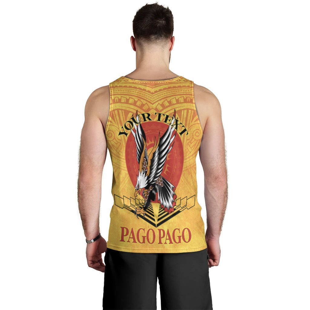 American Samoa Custom Personalised Men's Tank Top - Pago Pago Aeto (Ver 2) - Polynesian Pride