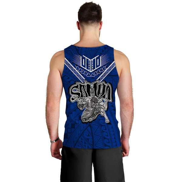 Home / Products / Toa Samoa Rugby Men Tank Top - Samoan Warrior Pride ...