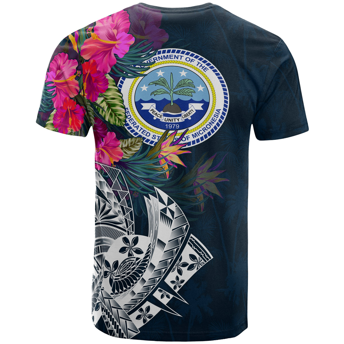 Federated States of Micronesia T Shirt Summer Vibes - Polynesian Pride