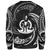 Vanuatu Polynesian Sweater - White Tribal Wave - Polynesian Pride