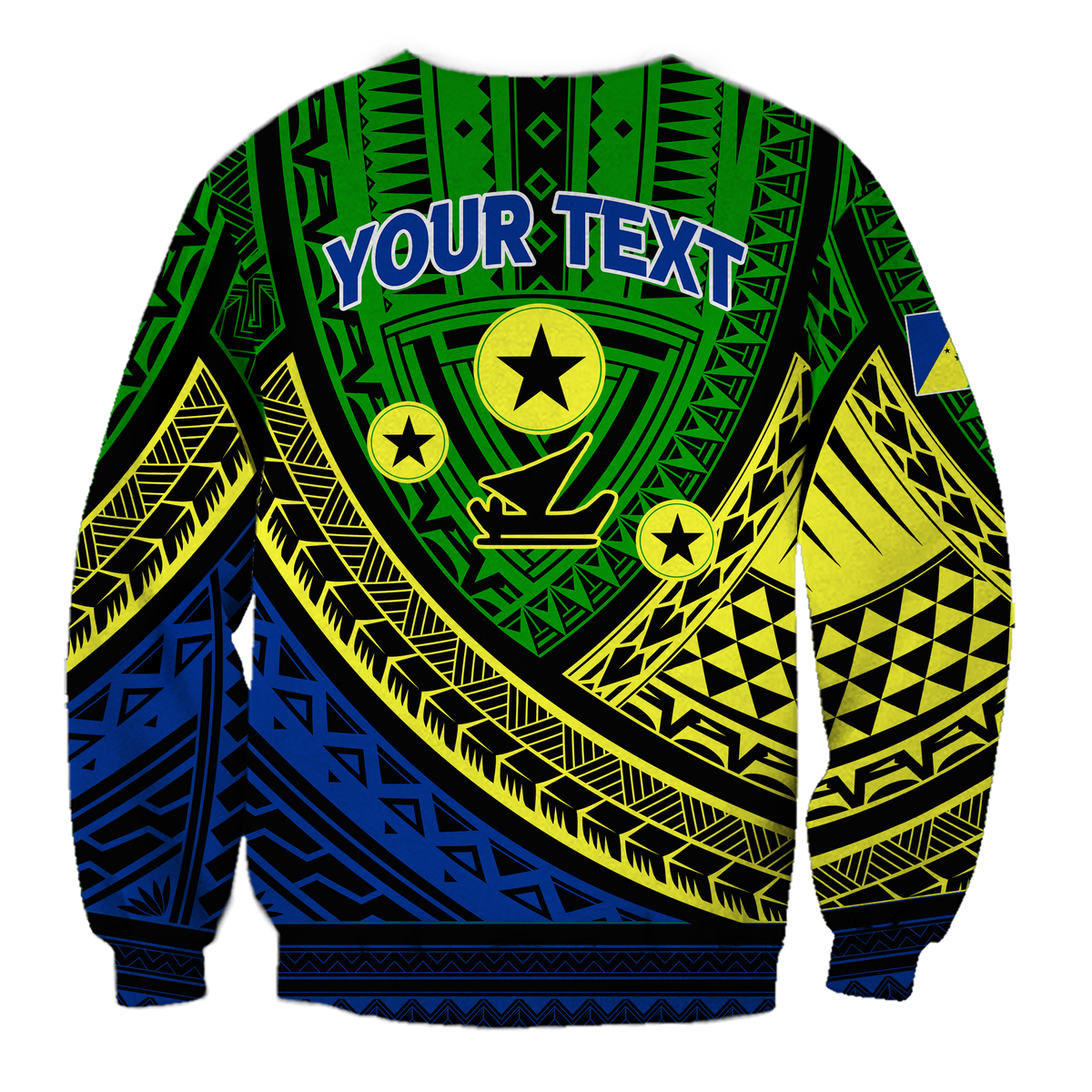 (Custom Personalised) Vanuatu Malampa Province Tribal Pattern Sweatshirt - LT12 - Polynesian Pride