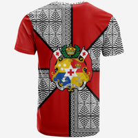 Mate Maa Tonga T Shirt Tongan Patterns LT20 - Polynesian Pride