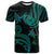 Tahiti Personalised Custom T-Shirt - Polynesian Turtle With Pattern