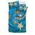 Federated States Of Micronesia Bedding Set - Spring Style Blue Color - Polynesian Pride