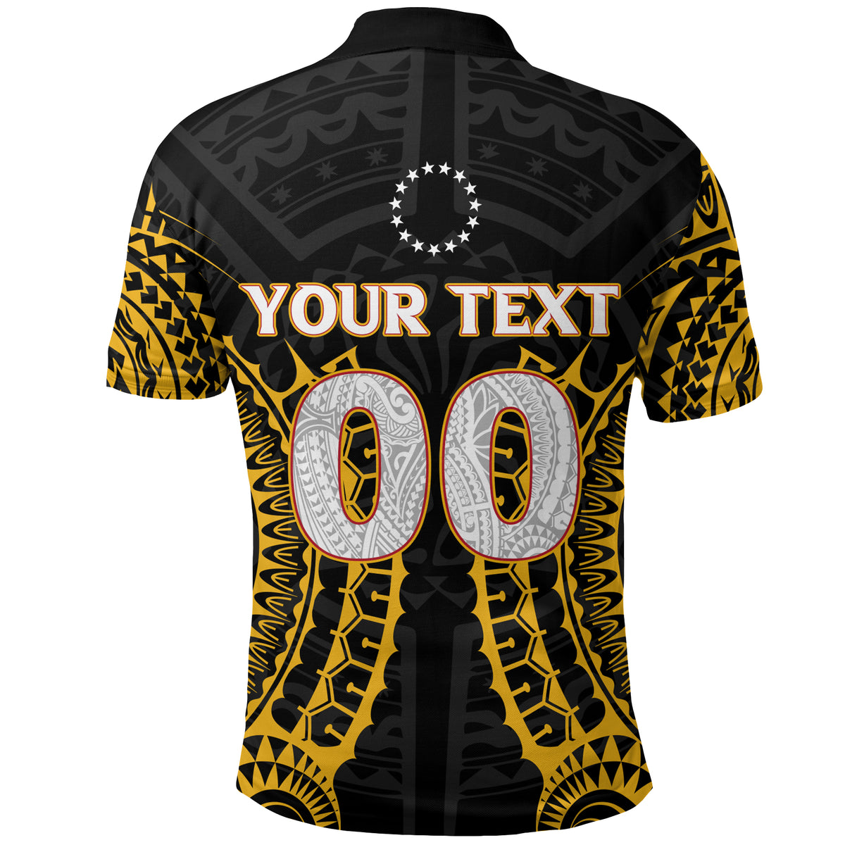 Custom Cook Islands Manihiki Polo Shirt Tribal Pattern LT12 - Polynesian Pride