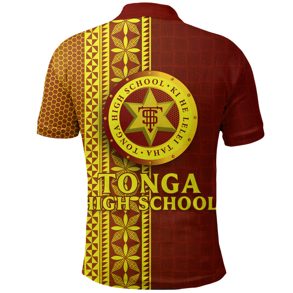 Tonga School Haapai High School Polo Shirt Tribal Pattern LT6 main image 1