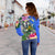 (Custom Personalised) South Sea Islanders Kanakas Hibiscus Polynesia Women Off Shoulder Sweater - LT2 - Polynesian Pride